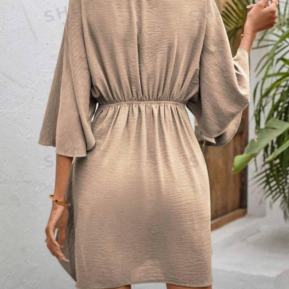 Belted dress